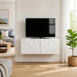 Wall-Mounted TV Storage Cabinet Engineered Wood 59.5cm