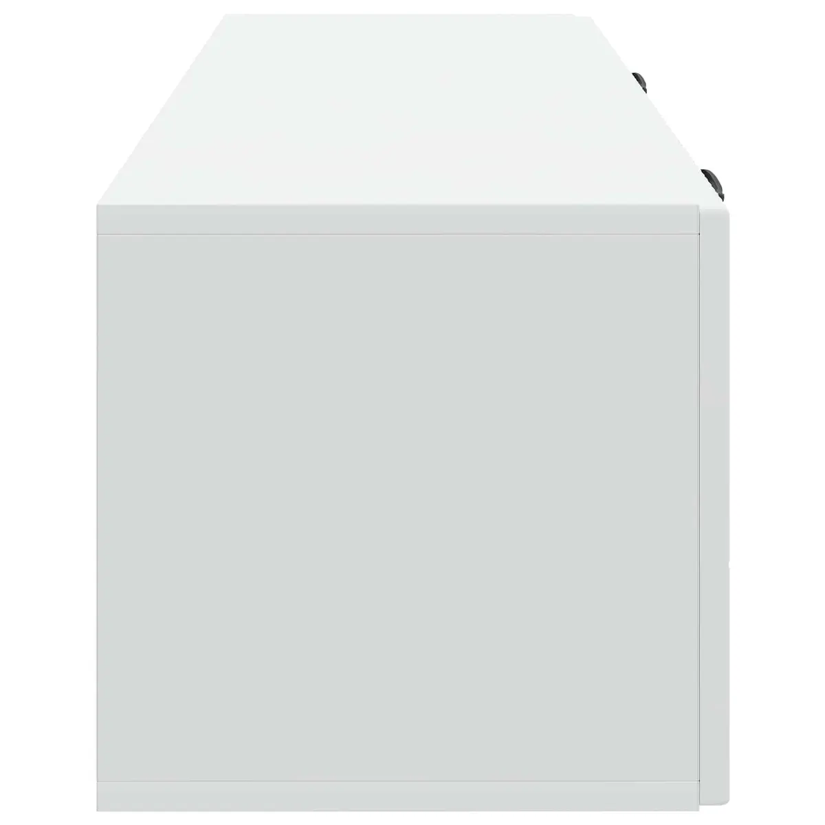Wall-Mounted TV Cabinet Modern Storage Unit White 98 x 31 x 30 cm