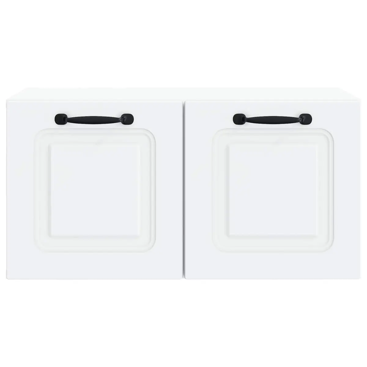 Wall-Mounted TV Cabinet Space Saving 59.5 x 31 x 30 cm White