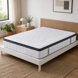 Double Pocket Spring Mattress with Hybrid Foam Latex Construction