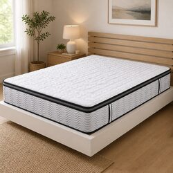 King Mattress with Pocket Spring and Latex Foam Construction
