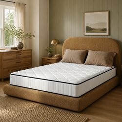 Single Mattress with Bonnell Spring and 5-Zone Support