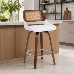 Bar Stools with 360-Degree Swivel and Ergonomic Design