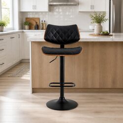Adjustable Height Bar Stools with Swivel Function