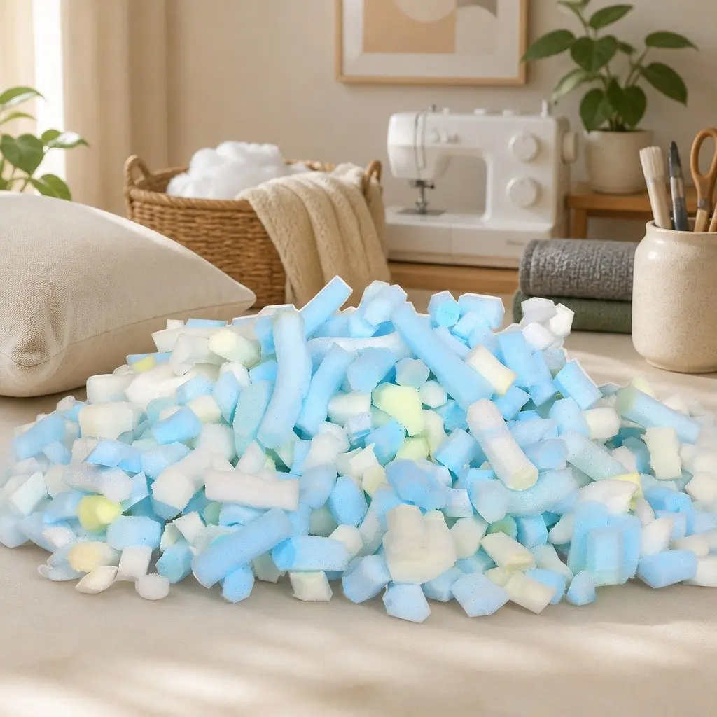 Shredded Memory Foam Filling Bean Bag Cushion Pillow Stuffing Large Grains 2.3kg