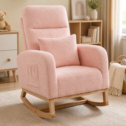 Teddy Plush Rocking Chair and Footrest Specifications