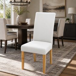 Spandex Stretch Slipcovers for Dining Chairs - 6 Pack