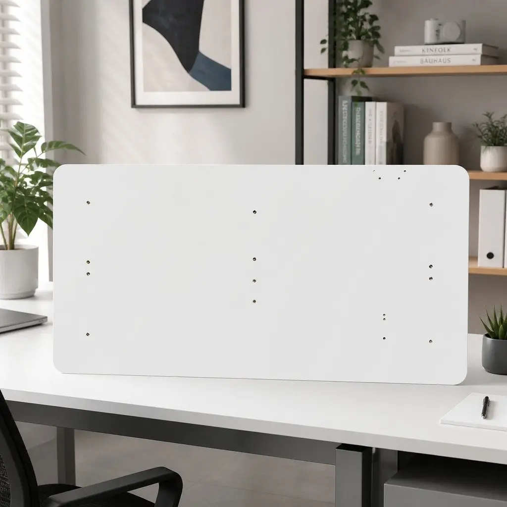 Electric Height Adjustable Desktop Surface White 120x60cm