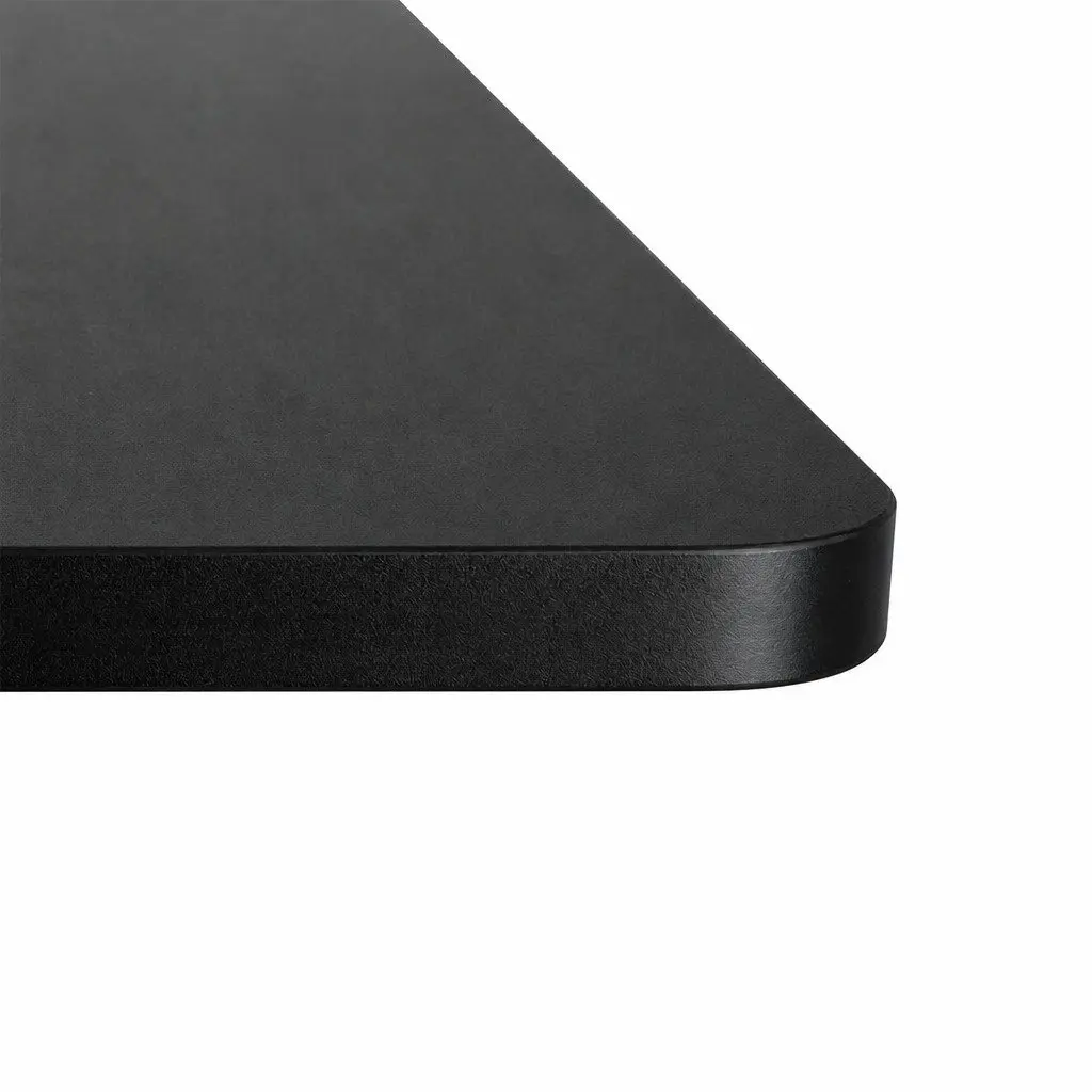 Desktop Table Top Anti-Scratch 140x70cm Black Particle Board MDF Veneer
