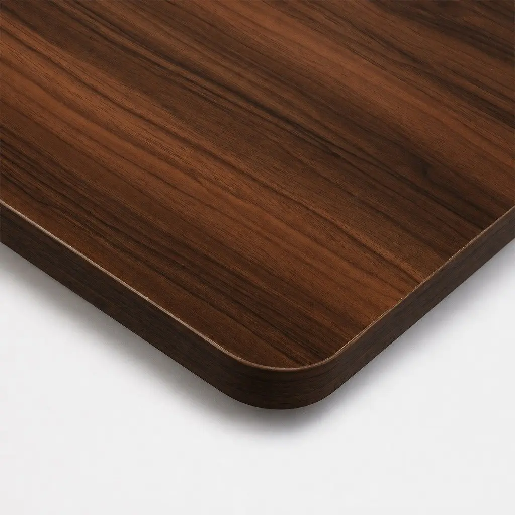 Desktop Table Top Adjustable 140x70cm Walnut