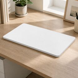 140x70cm Desktop Table Top in White MDF Veneer