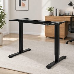 Dual Motor Adjustable Height Electric Desk Frame
