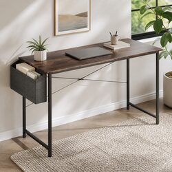 140cm Computer Desk Workstation with Storage Features