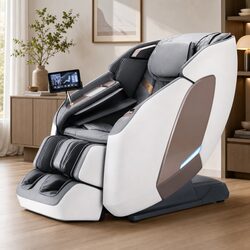 Sleek Zero Gravity Massage Chair with 4D Technology