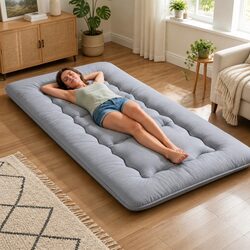 Japanese Floor Mattress 10cm with Foldable Design and Foam Core