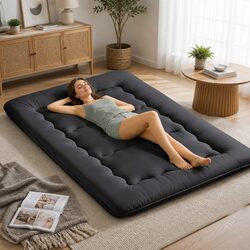 Japanese Floor Mattress 10cm Thickness, Portable and Washable