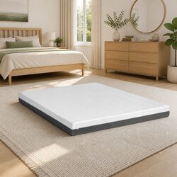 Hypoallergenic King Memory Foam Mattress 15cm with Dual Firmness