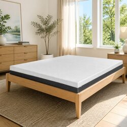 Cooling Gel Dual Firmness Queen Memory Foam Mattress