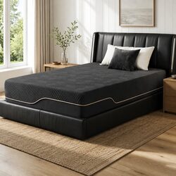 King Single 30cm Memory Foam Mattress With Cooling Gel