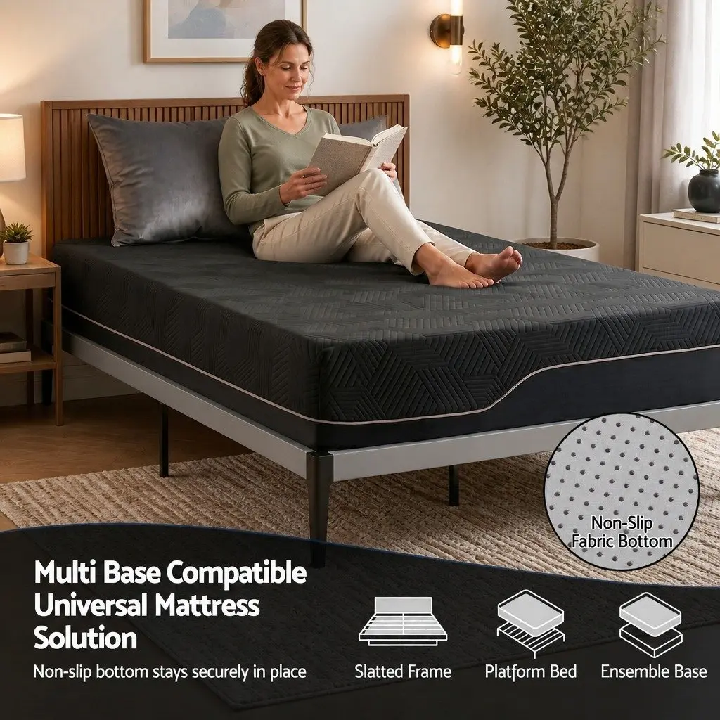 King Single 30cm Memory Foam Mattress With Cooling Gel