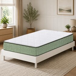 Single Memory Foam Mattress 25cm with Cooling Gel and Charcoal