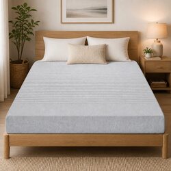 King Size 15cm Memory Foam Mattress with Bamboo Cover