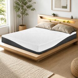 Cool Gel Memory Foam Mattress Queen 21cm Non-Spring
