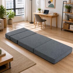 Grey Foldable Foam Mattress Sofa Bed Specifications