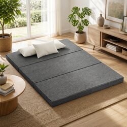 Portable Foldable Foam Mattress Queen Bed Dimensions 203x153cm