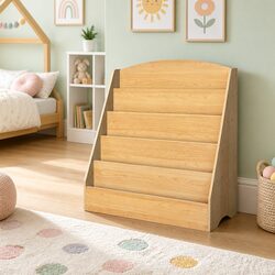 Kids Bookshelf - 5-Tier Storage Organizer Unit