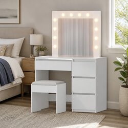 LED Dressing Table with Stool and Mirror Specifications