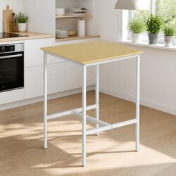 Square Bar Table - 60x60cm Kitchen and Dining Desk