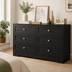 Stylish 6-Drawer Tallboy for Modern Bedrooms