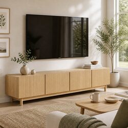 180cm TV Unit with Efficient Storage and Clean Design