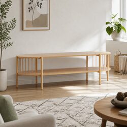 148cm Open Shelving TV Entertainment Unit