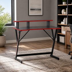 Gaming Desk Workstation 100CM with Y-Shaped Legs