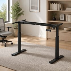 Precision Dual Motor Adjustable Desk Frame Specifications
