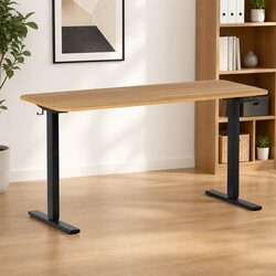 140cm Electric Standing Desk with Adjustable Height