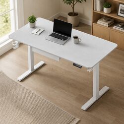 Motorised Standing Desk 140cm with Adjustable Height