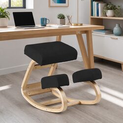 Kneeling Chair with Memory Foam and Mesh Fabric