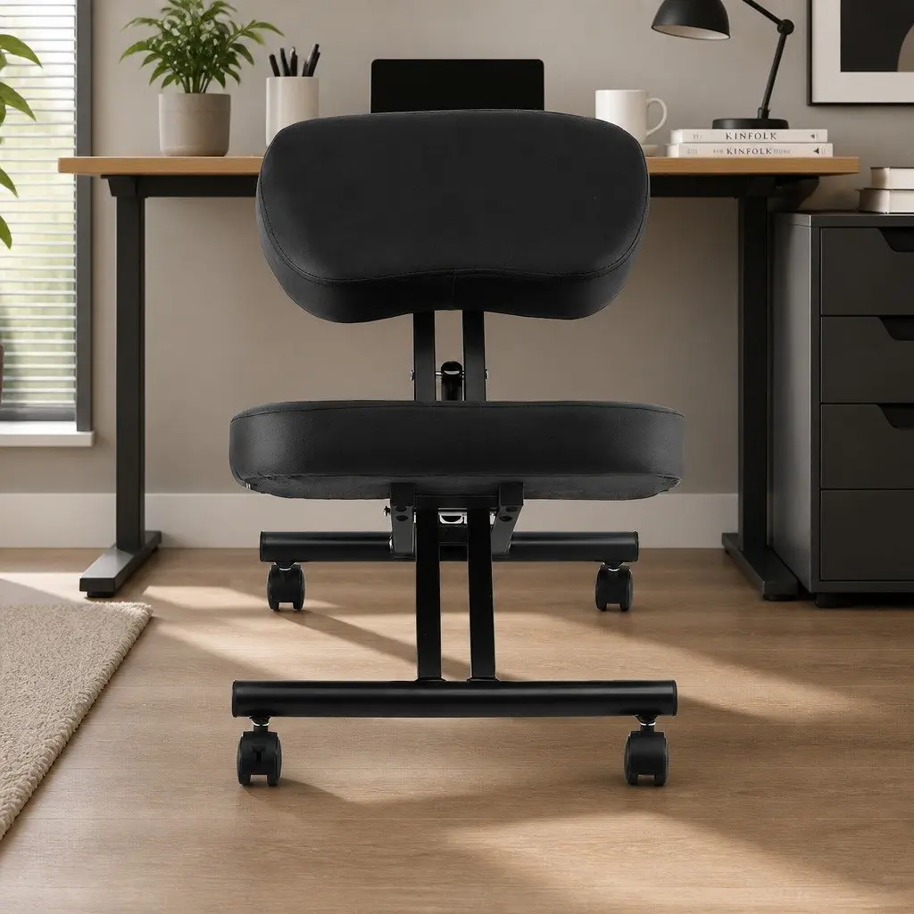 Kneeling Chair Ergonomic Office Desk Seat Posture Support Adjustable Height