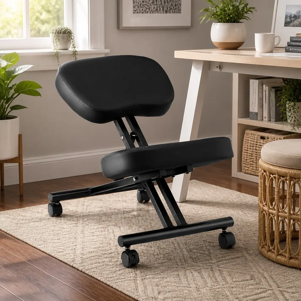 Kneeling Chair Ergonomic Office Desk Seat Posture Support Adjustable Height