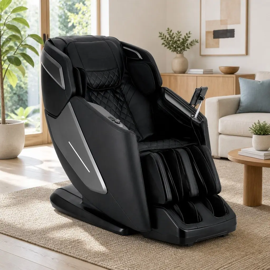 4D Massage Chair Recliner with SL Track and Airbags