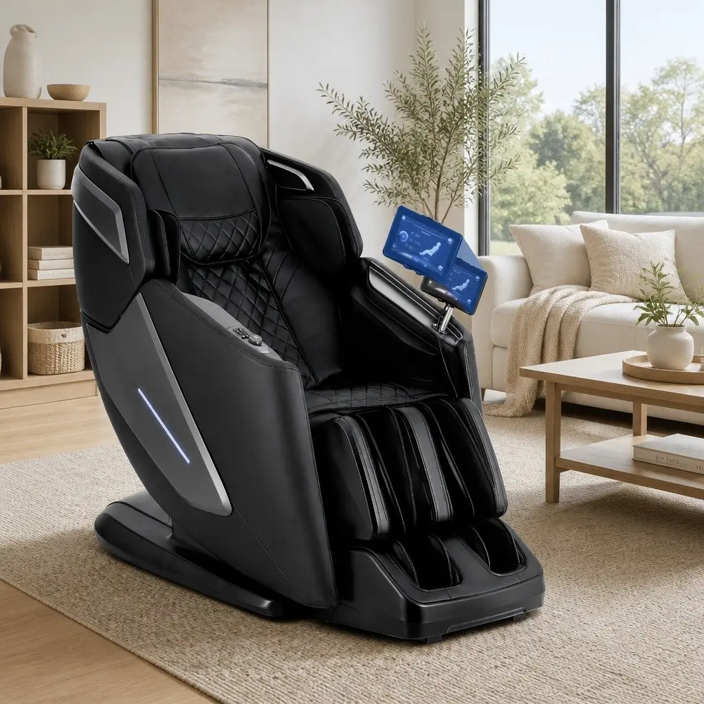 4D Massage Chair Recliner with SL Track and Airbags