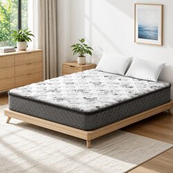 24cm Queen Pillow Top Mattress with Bonnell Spring Construction