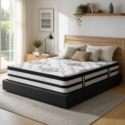 Euro Top Pocket Spring Double Mattress 34cm Thickness