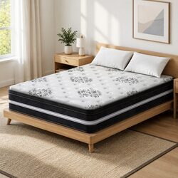 34cm King Size Mattress with Euro Top and Pocket Springs