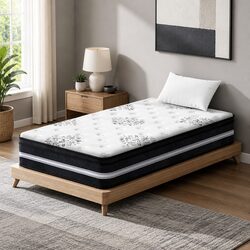 Stylish King Single Mattress with Euro Top Design