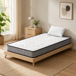 Single Mattress 13cm Bonnell Spring Core Medium Firm