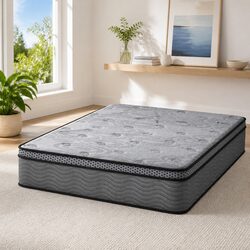 King Single Mattress 26cm Medium Firm Pocket Spring Foam